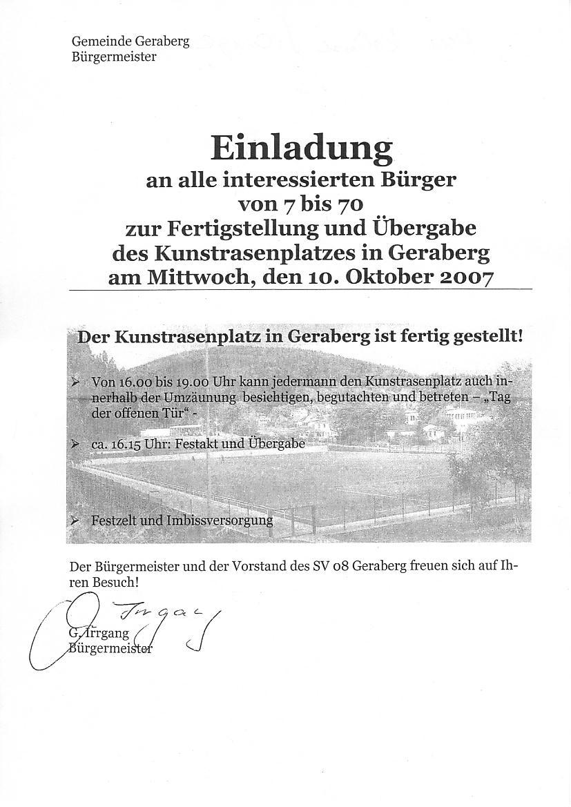 Einladung